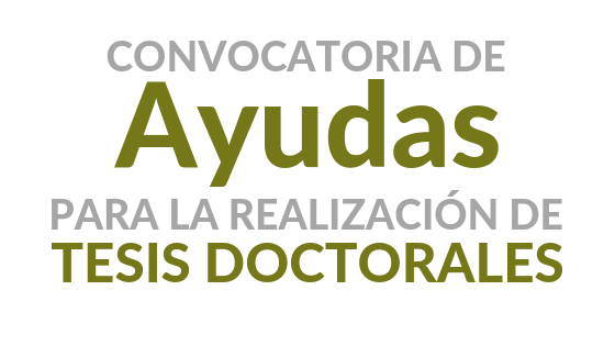 RESOLUCIONES DEFINITIVAS – Ayudas a la realización de Tesis Doctorales – Convocatoria 2020